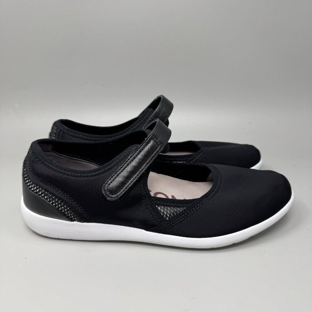 Ziera Black USHERY Womens Size 10-10.5 Comfort Walking Mary Jane Shoes